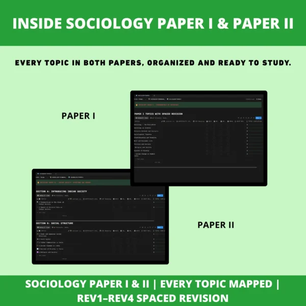 Sociology Optional