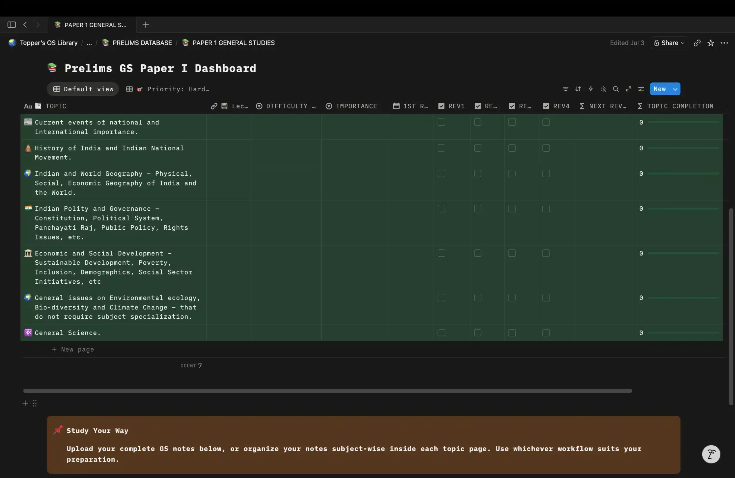 Topper's OS Spaced Repetition Engine